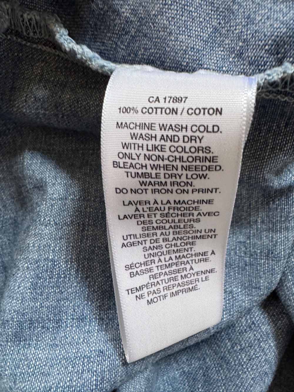 Gap 1969* Vintage Denim Dress - Picture 10 of 10